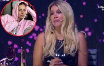 La advertencia de Wanda Nara a la China Suárez en Quién es la máscara