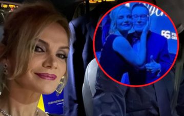 Las fotos de la reconciliación de Eliana Guercio y Marcelo Polino tras su escandaloso cachetazo
