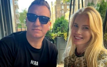 Se supo el sexo del bebé que espera Maxi López y su novia sueca, Daniela Christiansson