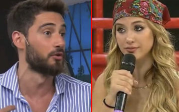 Feroz pelea entre Flor Vigna y Nico Occhiato en plena grabación: "Ella cree que él se agrandó y ya no se..."