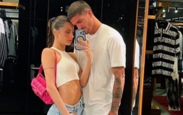 El romántico mensaje de Rodrigo de Paul a Tini Stoessel: "Te mereces esto y mucho más"