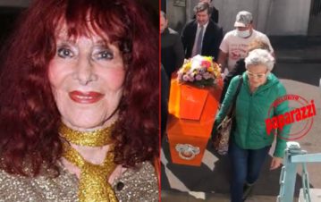 Las imágenes del último adiós a Diana Maggi