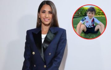 El emotivo mensaje de Antonela Rocuzzo para celebrar los 7 años de Mateo Messi