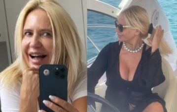 La foto tomando sol al natural con la que la mamá de Wanda Nara “rompió” Instagram