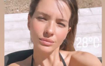 La China Suarez se quitó la ropa y posó muy sensual con miras al verano: “Un día de...”