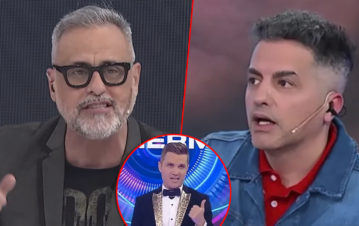 Jorge Rial le respondió a Ángel de Brito tras tildarlo de envidioso de Santiago del Moro