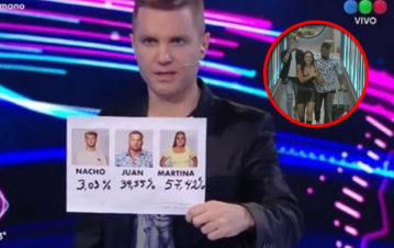 Gran Hermano tuvo su gala más extraña: el saludo de Thiago  a su papá preso y tensión para Del Moro