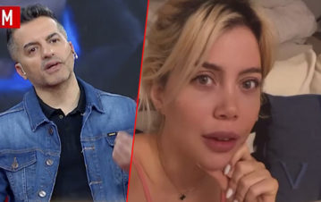 Wanda Nara enfurecida con Ángel de Brito por compararla con la China Suárez: “Yo no soy una zorra ni…”