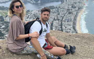 Jimena Barón mostró la sorpresa romántica que le hizo su novio en Río de Janeiro