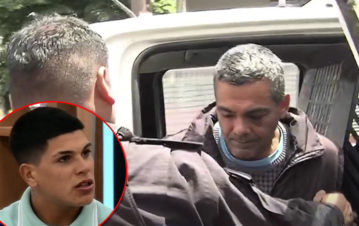 Así trasladaron a Julio Medina, el papá de Thiago de Gran Hermano, acusado de violencia de género