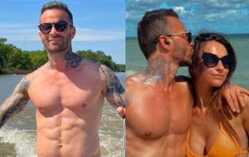 Quién es la morocha “bomba” que apareció en una foto abrazada a Martín Baclini: “Mi reina”
