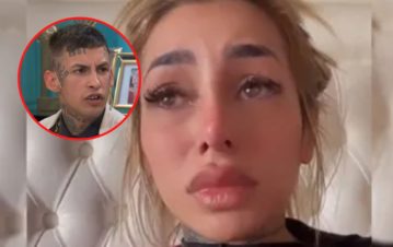 Tamara Báez se enojó con L-Gante por mostrar el dinero que le dio y lo trató de mafioso: "Este se arregla con..."