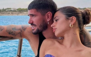 Rodrigo de Paul le dedicó a Tini Stoessel el mensaje más romántico del Mundial de Qatar