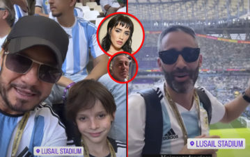 El dolor de Marcelo Tinelli, Lali Espósito, Marley y el Pollo Alvarez tras la derrota de Argentina en el inicio de Qatar 2022