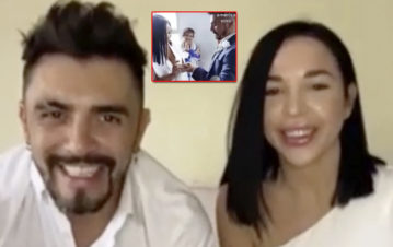 ¡Sorpresa total! Fernando Bertona se casó en México con una productora local:  "La historia de amor empezó por..."