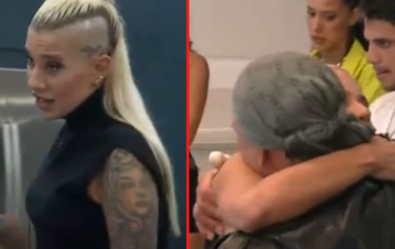 La insólita frase que le dijo Lucila La Tora al oído a Walter 'Alfa' antes de salir de Gran Hermano