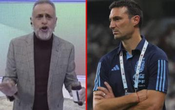 Indignado, Jorge Rial le exigió a Lionel Scaloni algo que nadie imaginaba: "Hay que sacrificar a..."