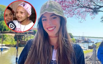El conmovedor gesto de Tini Stoessel con una niña de 5 años que padece cáncer