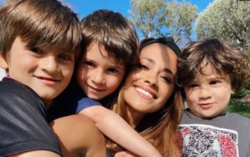 Antonela Roccuzzo, de vacaciones en Cataratas del Iguazú con sus hijos y sin Messi, presentó a sus hermanas