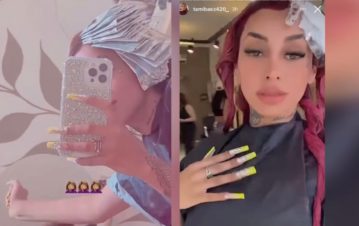 Tamara Báez se animó a un polémico y jugado cambio de look y el resultado fue fuerte hasta para ella: “¡Ay, Dios!”