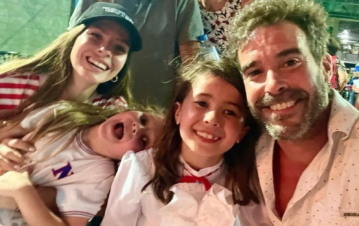 Nicolás Cabré compartió el emotivo momento en familia que vivió junto a la China Suárez
