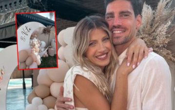 Todas las fotos del baby shower de la hija de Cande Ruggeri y Nicolás Maccari