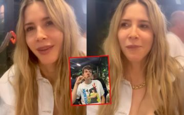 La desesperación de Guillermina Valdes tras aceptar el desafío “picante” que le hizo su hijo Dante