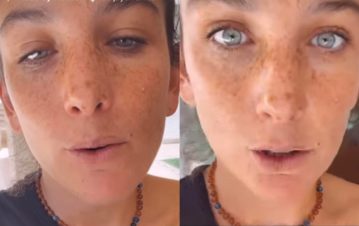 ¿Y esto? Juana Repetto sometió a su hijo Toro a un "detox digital" y mostró los resultados