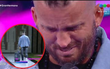El llanto de Juan al convertirse en el cuarto eliminado de Gran Hermano