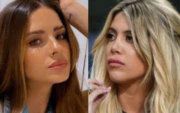 El escandaloso mensaje que Wanda Nara le envió a la China Suárez tras copiarle el look: "Si querés ser..."