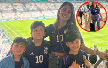 Cuánto cuesta la carterita que Antonela Roccuzzo luce en el Mundial de Qatar que todas quieren