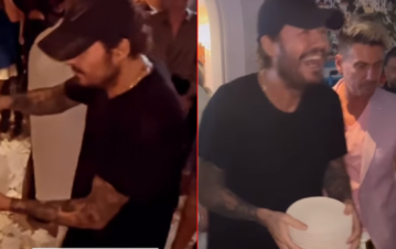 El descontrolado festejo de Marcelo Tinelli en Qatar: “Acá se rompen los…”