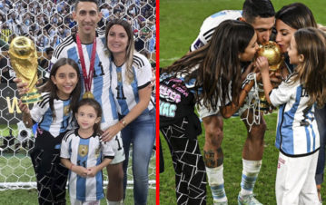 Angel Di María festejó el Mundial y la mejora en la salud de su hija Pía: "¿Es un sueño, verdad?"