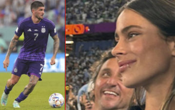 La romántica declaración de Tini Stoessel para Rodrigo de Paul desde  Qatar