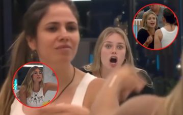La parte no vista de la pelea a los gritos de Romina y Julieta con Coti en la casa de Gran Hermano