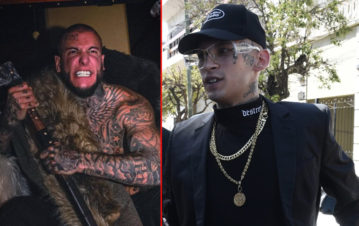 L-Gante le respondió a Alex Caniggia que lo amenazó con pelearse