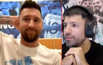 Lionel Messi contó por qué no está el Kun Agüero con la Selección en el Mundial de Qatar