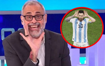 Incendiario editorial de Jorge Rial contra los medios que llamaron "vulgar" a Lio Messi: "Hijos de p..., dejen festejar a..."