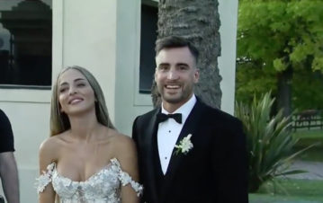 Las fotos de la boda de Nicolás Tagliafico y Caro Calvagni