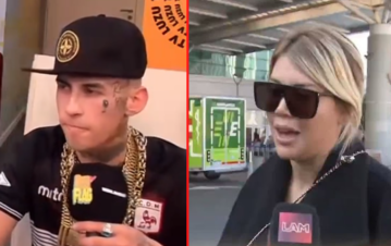Cuál fue la canción que Wanda Nara le dedicó a L-Gante desde Punta del Este