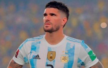Rodrigo de Paul contó la verdad de por qué eligió ver a Tini Stoessel antes que a su hijos