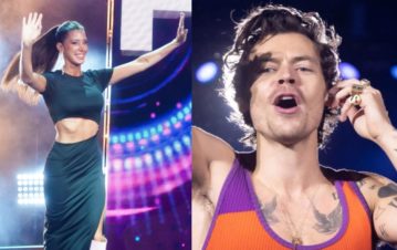 Juliana de Gran Hermano apareció en el recital de Harry Styles y la locura fue total: el video