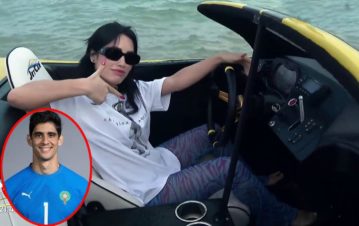 ¡La verdad! Lali Espósito contó qué pasó con el arquero de Marruecos en el Mundial de Qatar