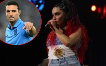 Cómo confesó Lali Espósito que está enamorada de Lionel Scaloni