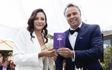Las fotos privadas del casamiento de Luciana Aymar en Chile tras 6 años de noviazgo