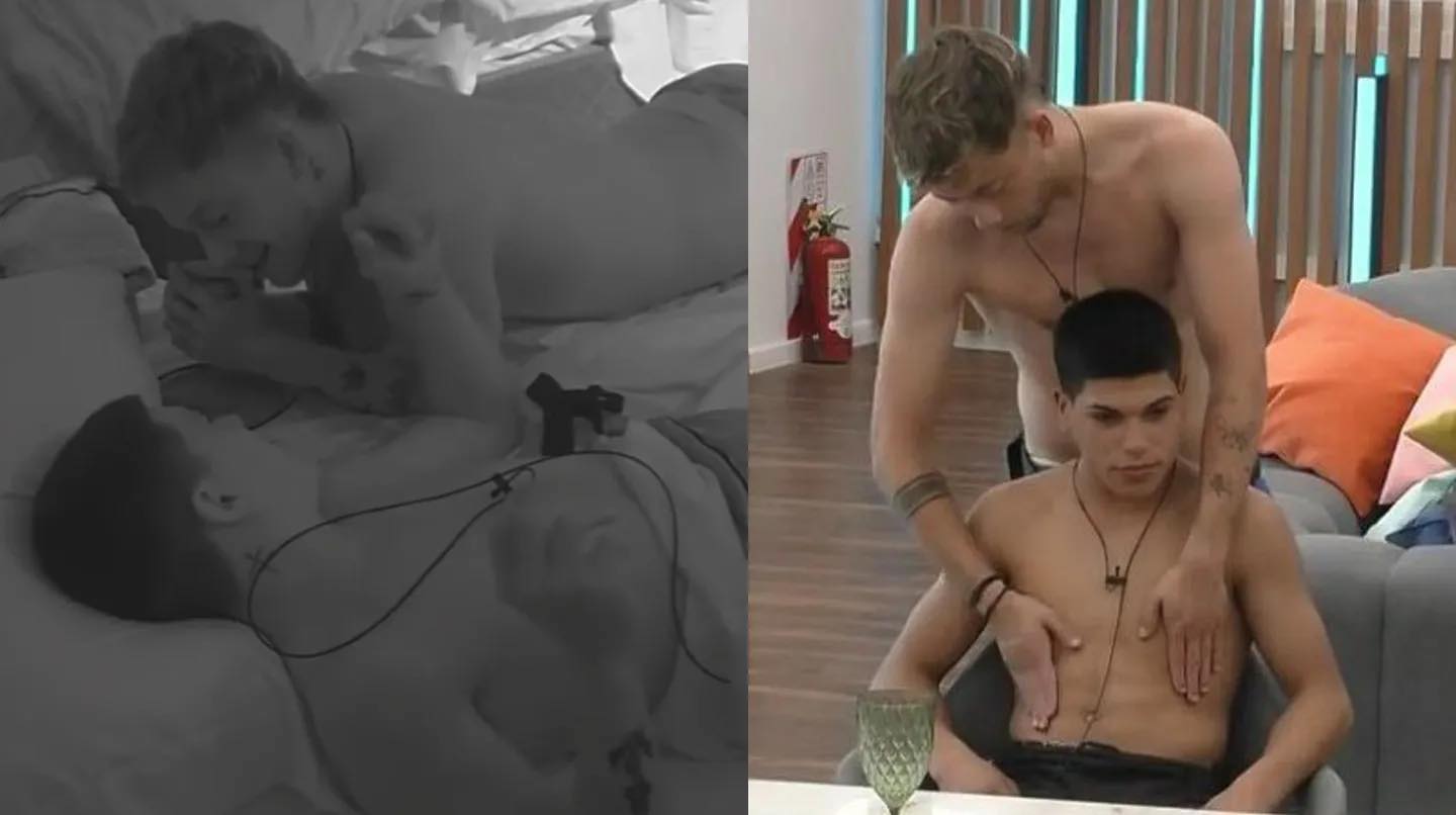 Gran Hermano cortó la transmisión cuando Nacho y Thiago se 