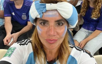 Las imágenes de Nancy Pazos en el Mundial de Qatar que desataron la furia en redes sociales