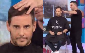 Rodrigo Lussich se peló en vivo para cumplir con su promesa si Messi era campeón del mundo: "¡La barba, no...!"