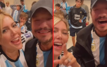 En dónde celebraron Wanda Nara y Marcelo Tinelli la final del Mundial