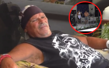 Alfa se enfureció tras verlo desnudo a Ariel en el jardín de Gran Hermano: ¿qué le gritó?